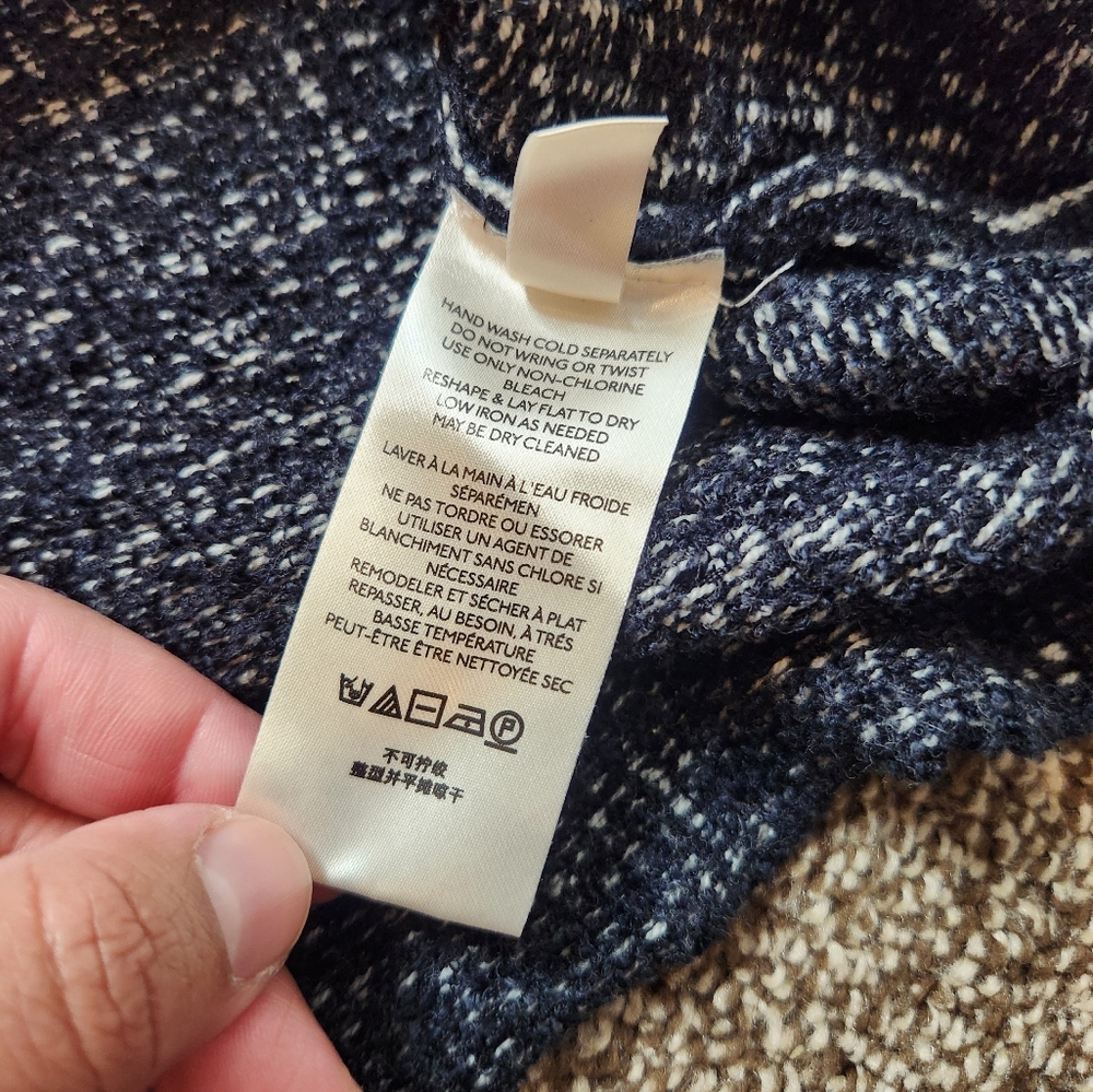 Free People Lennox Tunic Sweater In Onyx Size Small - Picture 5 of 8